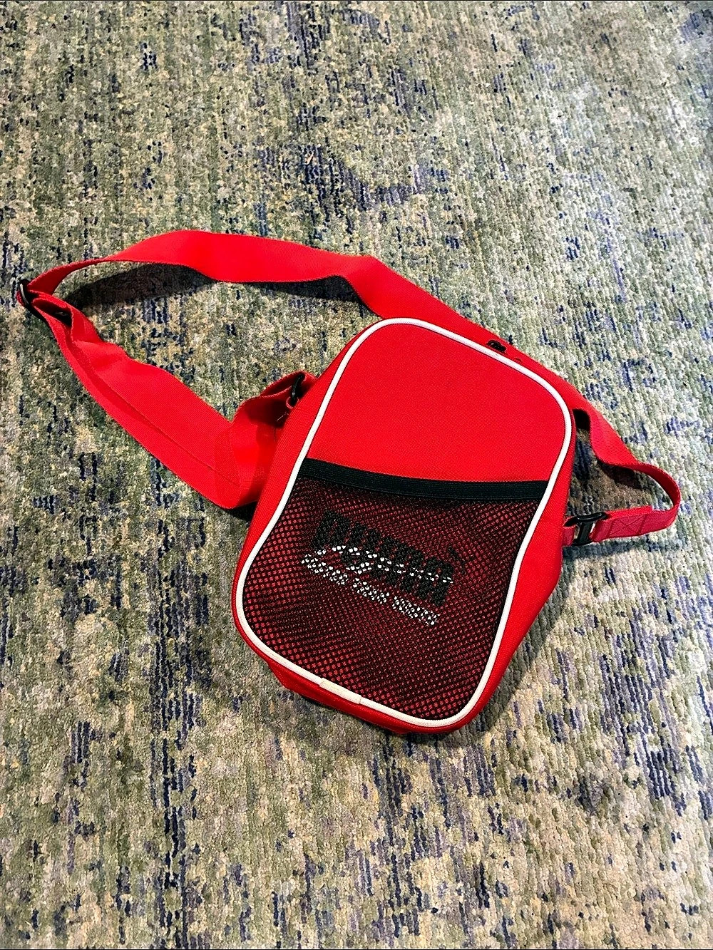 ADER Crossbody Belt Bag in Red